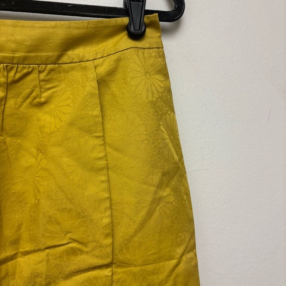 Edme & Esyllte Anthropologie Jacquard Floral Tulip Skirt - Picture 5 of 12